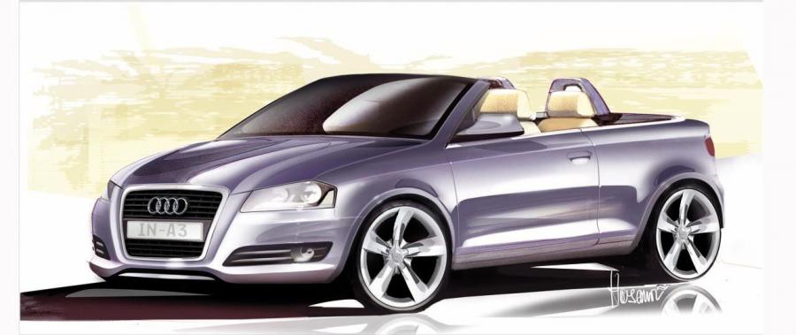Эскиз Audi A3 2.0T S-Line Cabriolet (8PA) 2008 года  (фото 40 из 49)